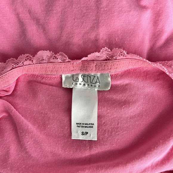 La Senza Floral Lace Lingerie Top Womens Size S Pink - Picture 3 of 6
